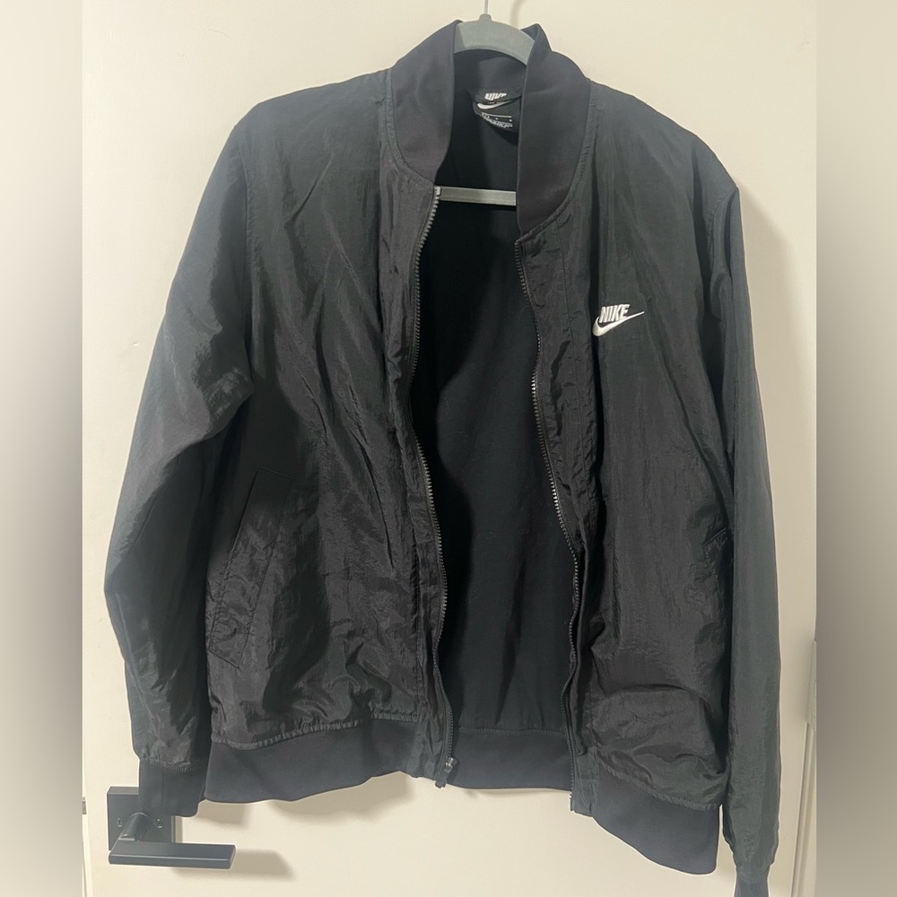 Nike Men's Black Bomber Jacket
